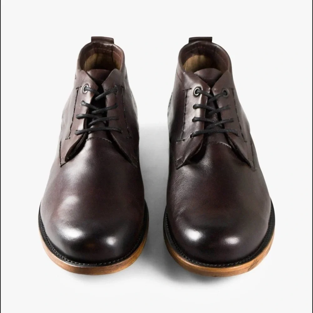 Seal of the Sutro Lee Dark Brown Chukka Boots Size 7.5